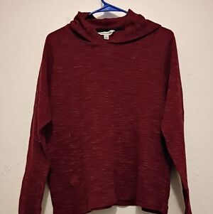 Red Hooded Sweater